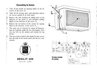 Bang and Olufsen Beolit schematic circuit diagram